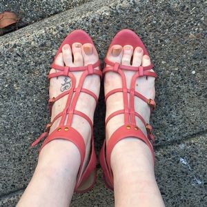 Nine West Strappy Pumps